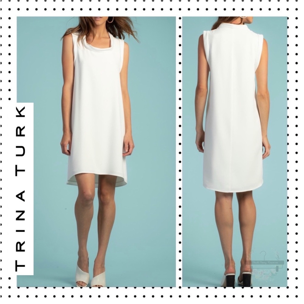 NWT Trina Turk - Double Rainbow Shift Dress M